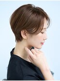 前髪なし大人ショート30代40代50代 【AIN.表参道】川原大地
