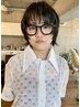 ノンアイロンポイント縮毛矯正+ケアカラー20000円⇒18800円☆