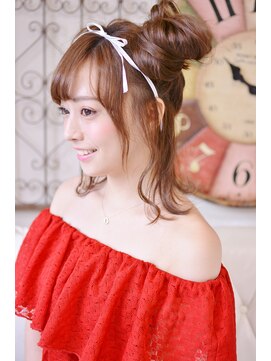 メイズ(MAZE) ミディアムのツインメッシーバン【東中野メイズ・鍛原志行】