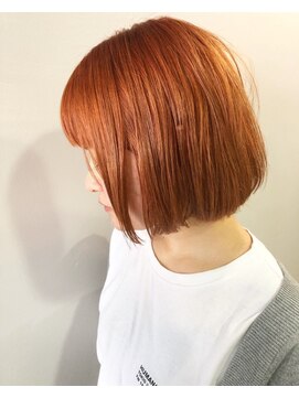 サングース(Sungoose) <sungooseTOKYO>デザインカラー丸みショートオレンジ