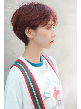 カライング(ing) 【+～ing】高円寺の抜けひし形ショート刈り上げ女子【畠山竜哉】