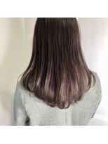 クオリス 上福岡店(QUALIS)&nbsp;ワンカールロング/艶カラー/ココアブラウン/30代40代/ワンレン