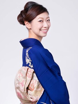 ヘアーアンドメイク エイダ(hair&make eida) 訪問着 着付ヘア 大人かわいい 神保町