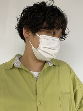 スティードトーキョー(Steed Tokyo) mash  short × spiral perm