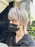 マッシュウルフ・ブロンドカラー