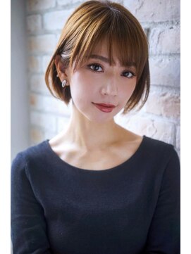 ボニークチュール(BONNY COUTURE) 石田ゆりこさん風・大人ショートボブ・◎30代40代50代60代