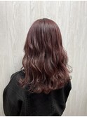 チェリーピンクカラー TELA HAIR【木更津】
