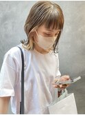 【ANALOGUE】ショートバングとインナーカラー