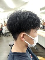 美容室 びゃんびゃん 社店&nbsp;メンズパーマ/ナチュラル/韓国風