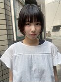 顔まわりレイヤーボブ！