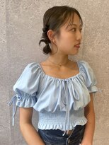 アース 三軒茶屋店(HAIR&MAKE EARTH) タイトツインアレンジ/ツインアレンジ/ボブアレンジ