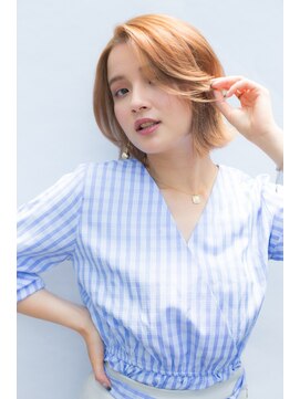 アドラーブル 長岡リバーサイド千秋店(adorable) 耳掛け大人切りっぱなしボブ☆