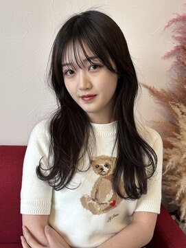 ホットリップ(HOT LIP) レイヤースタイル＆ブルージュカラー♪