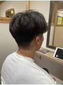 パーマ風マッシュ