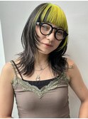 韓国レイヤーカットウルフ前髪顔まわりカットトリートメント