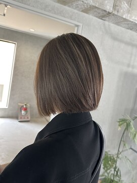 ラック(LUCK) ボブハイライト/切りっぱなし/シルキーベージュ/船橋