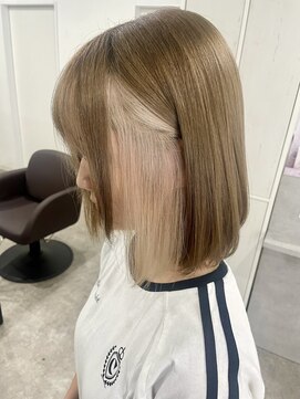 ウィズ(WITH) ホワイトミルクティーベージュ