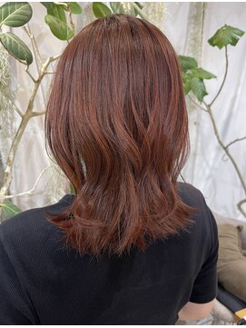 マノハル(MANOHARU) アプリコットオレンジ　オレンジブラウン