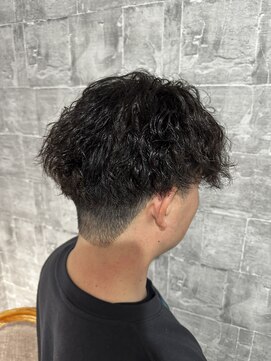 ダブ(DAB) 【スパイラルパーマ】波巻きスパイラル 波打ちパーマ 刈り上げ