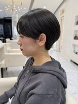 レ セゾン(Les Saisons) 大人かわいい暗めアッシュグレーショート