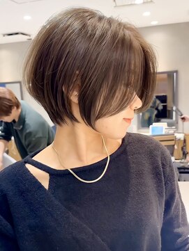 ロンドブルーム 天神大名店(Lond Bloom) 大人美人ショート/小顔カット/メルティカラー髪質改善白髪ぼかし