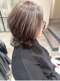 白髪ぼかしハイライト