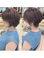 アンド ストーリーズ(&STORIES) ショートボブ髪型40代50代60代前髪あり前髪なし【橋本】