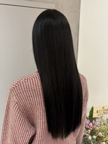 ヨーク(YOKE)&nbsp;【YOKE】髪質改善艶髪艶カラー縮毛矯正ダークグレー