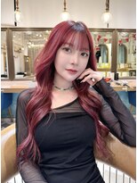 ロンドアベニール 北千住(Lond avenir)&nbsp;イメチェン外ハネボブ美髪ワイドバングミディアムレイヤーカット