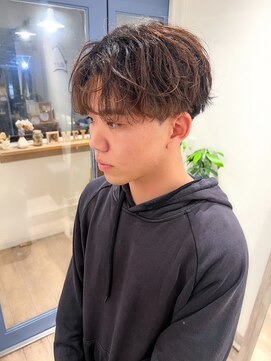 メルト 吉祥寺(melt) 【早坂駆留】韓国マッシュニュアンスパーマ吉祥寺シャドウパーマ