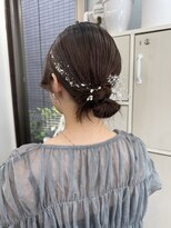 シエル(Ciel)&nbsp;ヘアセット★カチモリ×金箔
