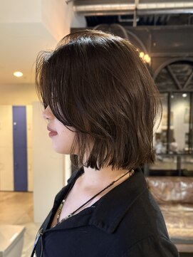 ノラ ヘアーサロン(NORA HAIR SALON) ブリーチなしブラウンベージュカラー赤み消しカラー