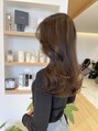 ヘアーサロン エンス(hair salon Ens)&nbsp;周りに差をつけ透明感カラー。