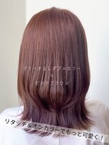 サラジュ 仁川店(SARAJU)&nbsp;【ダブルカラー特化】今田担当　ブリーチなし×ピンクブラウン