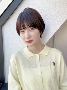 ナツヤ(NATSUYA) 前髪ありショートカットひし形ショートヘア