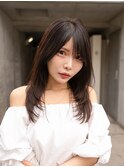 池袋美容室HOLON【セミロングレイヤーカット】