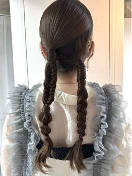 ロエ 恵比寿 代官山(ROE)の写真/【パーティーヘアセット￥7700→￥4800~】特別な日はプロにお任せ◎周りと差をつけるヘアセット[恵比寿]