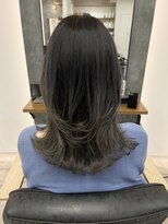 ギルド 清瀬店(GUILD)&nbsp;透け感グレーの大人レイヤー