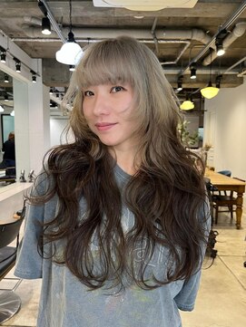 キャロルガーデンズ ボコカ 表参道(Carroll Gardens bococa) 【kacho】テールカラー　デザインカラー