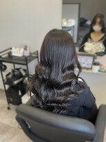 アイスプロドバイブルーム 木更津店(ice prod by bloom)&nbsp;黒髪カタログ/クラゲヘアー/オリーブグレー/木更津