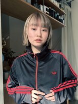 エルム 原宿 表参道(yelm) ホワイトブロンド×インナーカラー/髪質改善/レイヤー/ブリーチ/