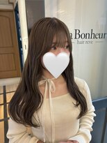 ラボヌールヘアーレーヴ 池袋店(La Bonheur hair reve)&nbsp;透明感抜群ブラウンカラー♪[近藤]