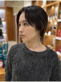 大人ショートボブ/20代30代40代/岡野亘希