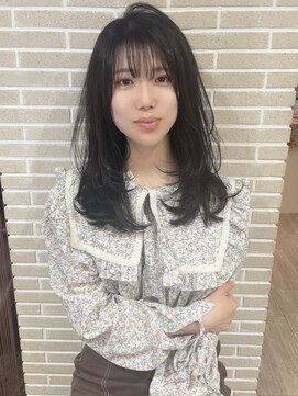 大人可愛い×顔周りレイヤー