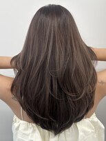 リリット(ReLit)&nbsp;ハイライト髪質改善オリーブグレーココアベージュ黒髪クラゲヘア