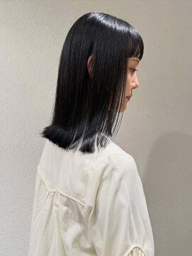 メゾンマイル 恵比寿(maison mile) 髪質改善/ストレート/艶髪/透明感/グレージュ/前髪/恵比寿駅