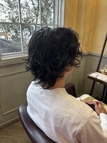 サンク エトワール(Cinq Etoiles) メンズパーマ【強めウルフパーマ】