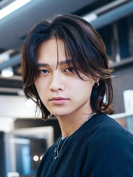 アンサー 原宿(ANSWER) メンズボブメンズミディアムパーマニュアンスパーマルーズパーマ