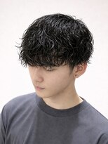 キリ 逗子(kiri) 逗子葉山メンズパーマツイストパーマツーブロ波巻きパーマY124