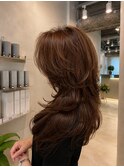 レイヤーカット、レイヤースタイル【井上咲】